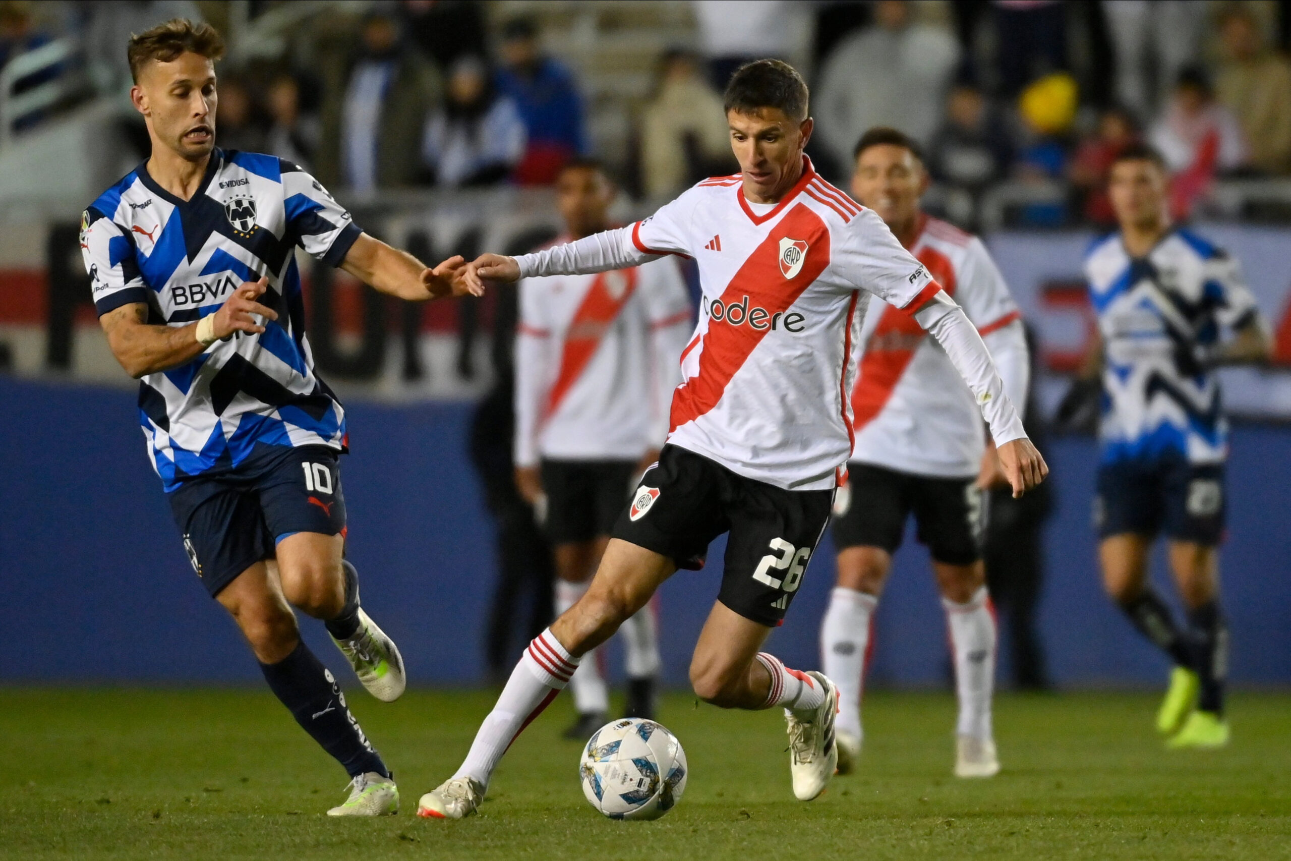 zzzznacd2NOTICIAS ARGENTINAS BAIRES, ENERO 17: Escena del partido que juegan Monterrey y River. Foto NA: PRENSA RIVERzzzz