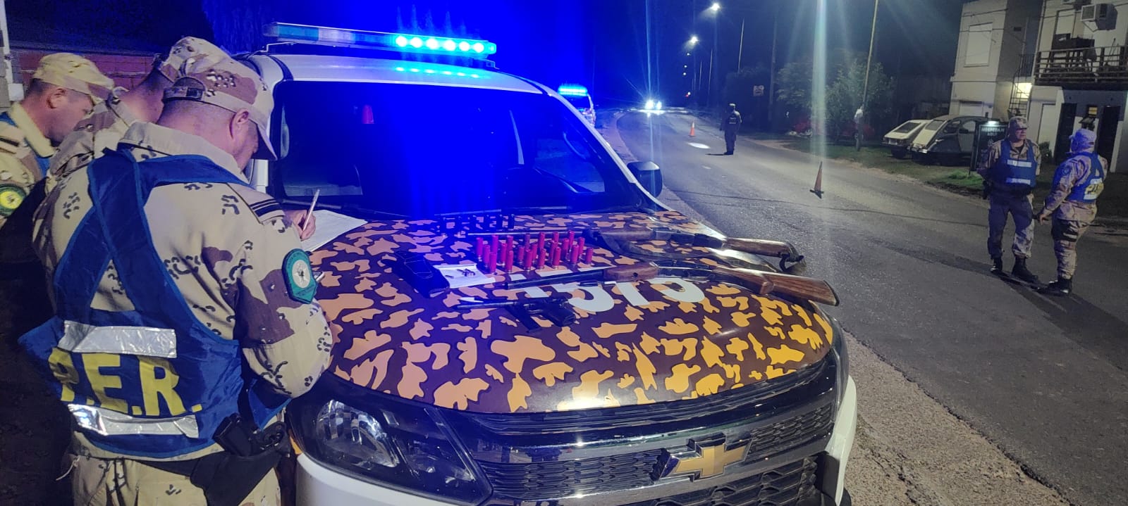 La Brigada de la policía Rural secuestró seis armas de fuego durante el fin de semana