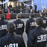 El gobernador participó del acto de egresados de atención telefónica y video vigilancia del personal del 911