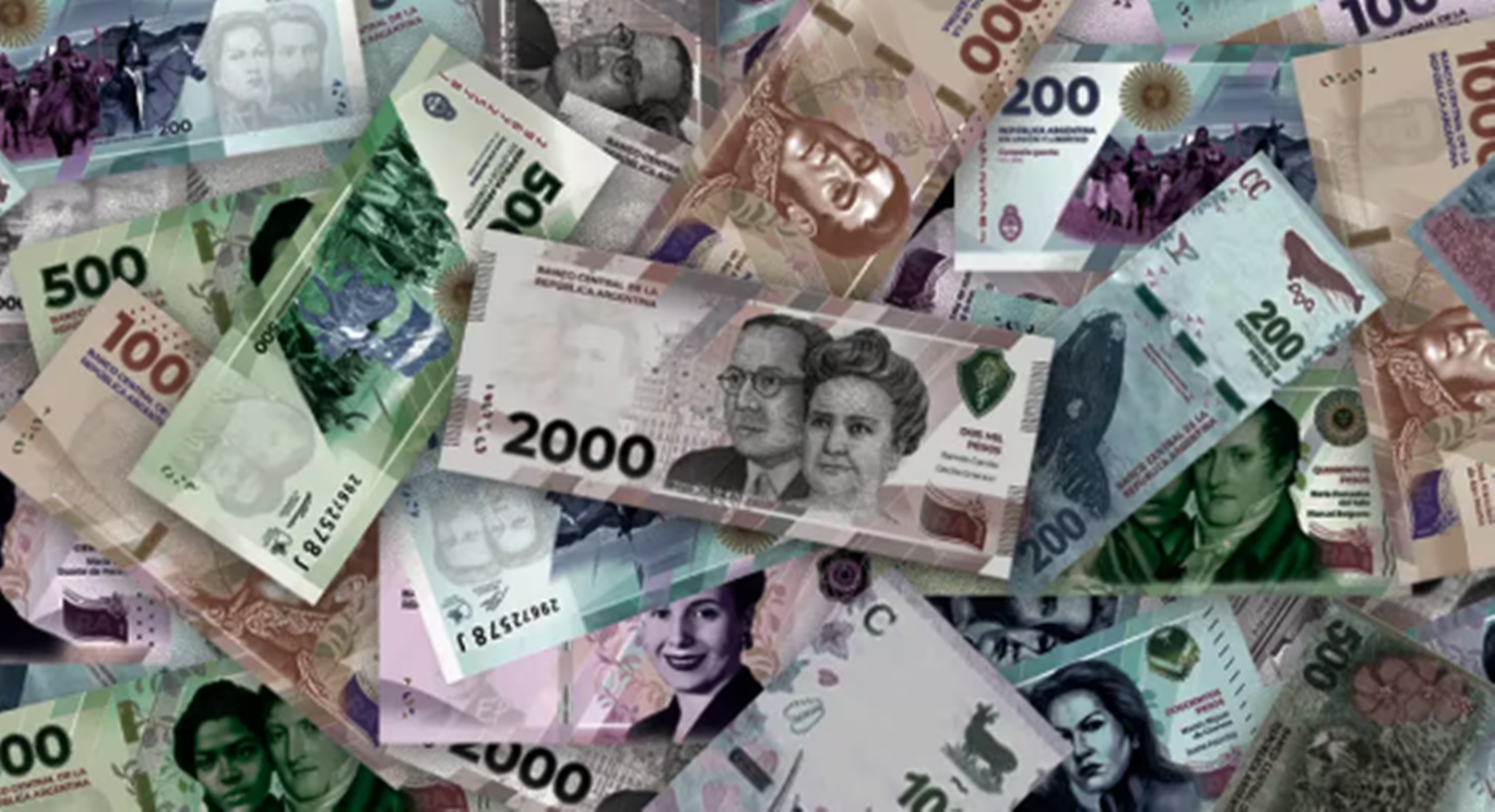 Por la alta inflación, la cantidad de billetes de 00 creció más del 80% en lo que va del año