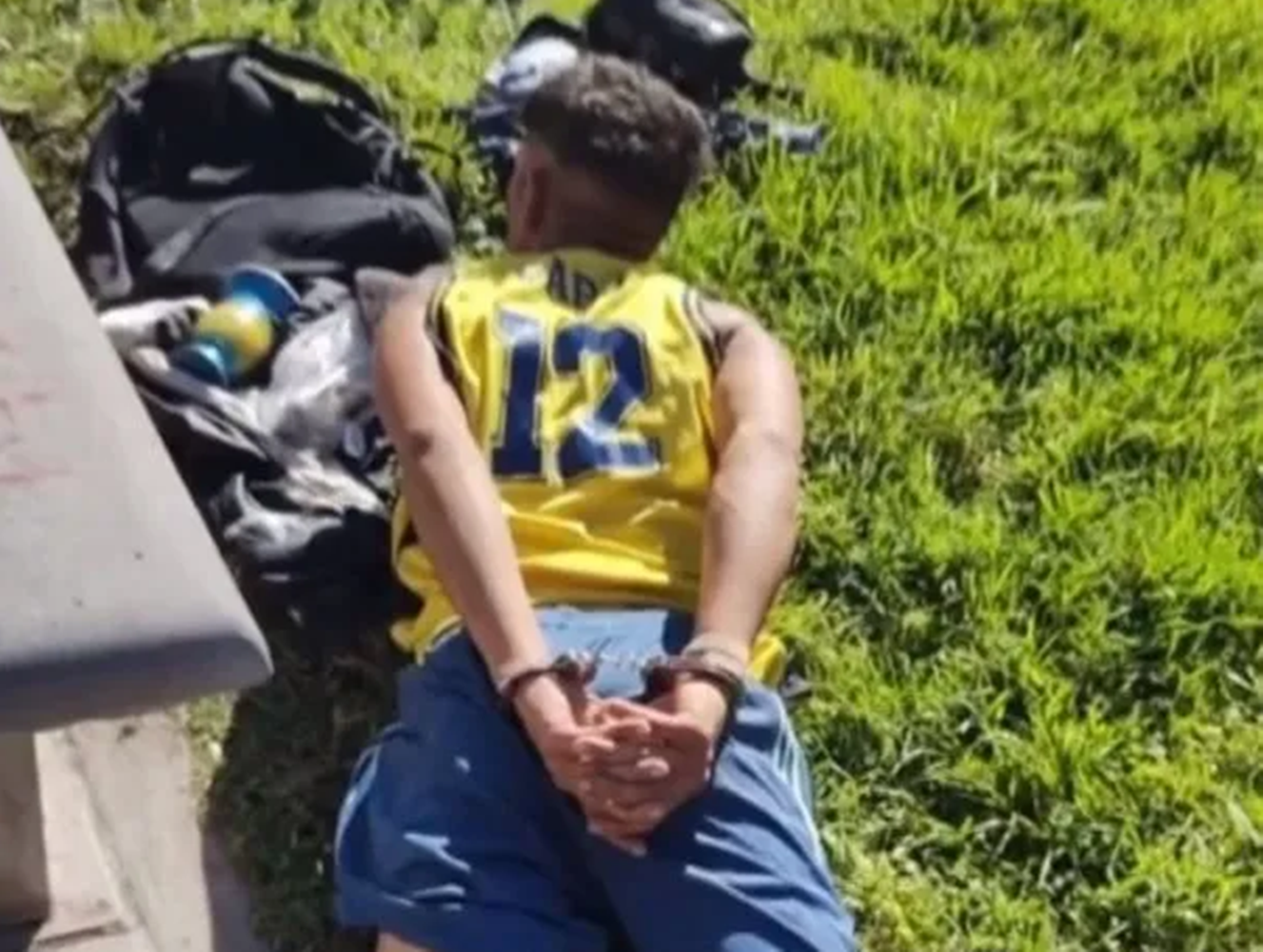 Detuvieron a un joven que intentó entrar con un machete a la Casa Rosada
