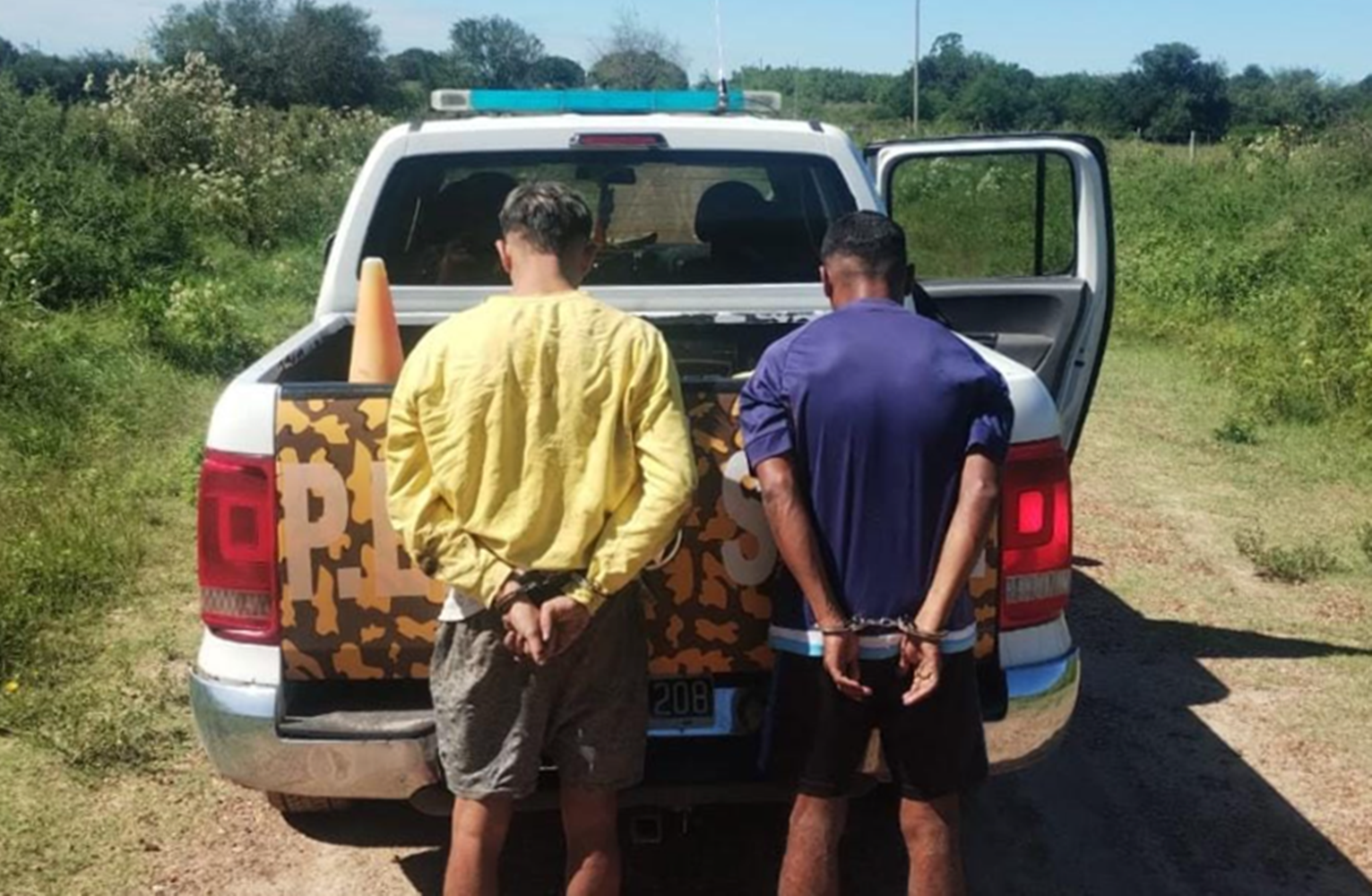 Detienen a dos personas en Concepción del Uruguay