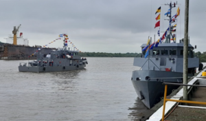 La Armada Argentina incorporó dos lanchas, serás destinadas a la instrucción de cadetes de la Escuela Naval Militar 