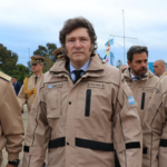 Javier Milei recibió a un buque de la Guardia Costera de Estados Unidos para controlar la pesca ilegal