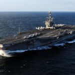 Llega un importante portaaviones de Estados Unidos a la Argentina