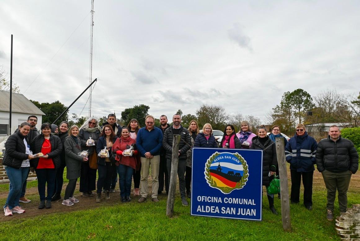 La Microregión Pueblos y Aldeas del Sur Entrerriano se reunieron en Aldea San Juan