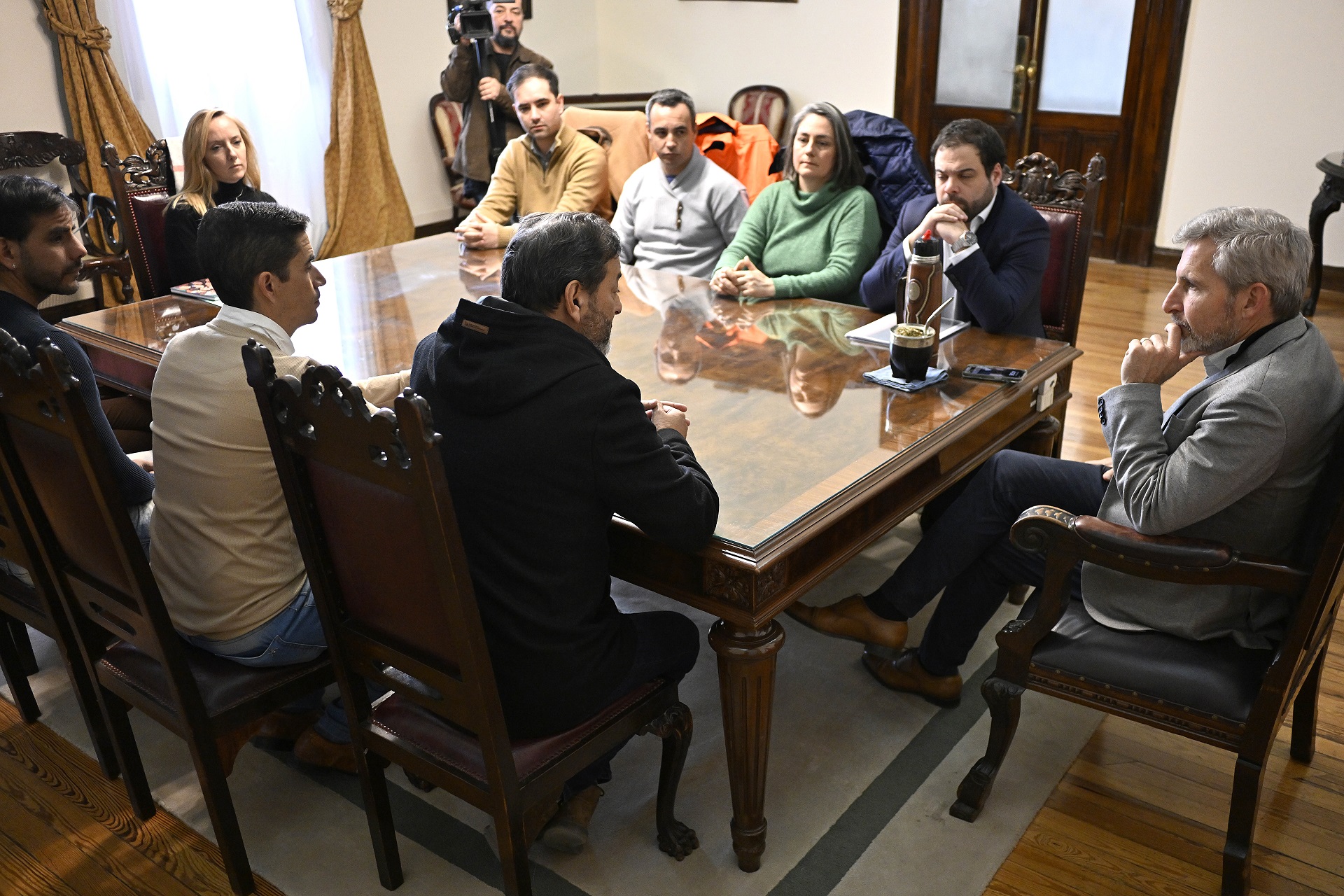Trabajadores aeronáuticos agradecieron a Frigerio sus gestiones para el retorno de los vuelos de Aerolíneas Argentinas a Paraná