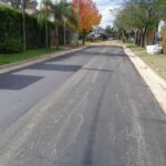 Finalizó el trabajo de pavimentación en la calle Doello Jurado entre Florida y Río Paraná