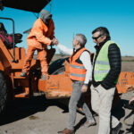 Frigerio activó el reinicio de la obra pública