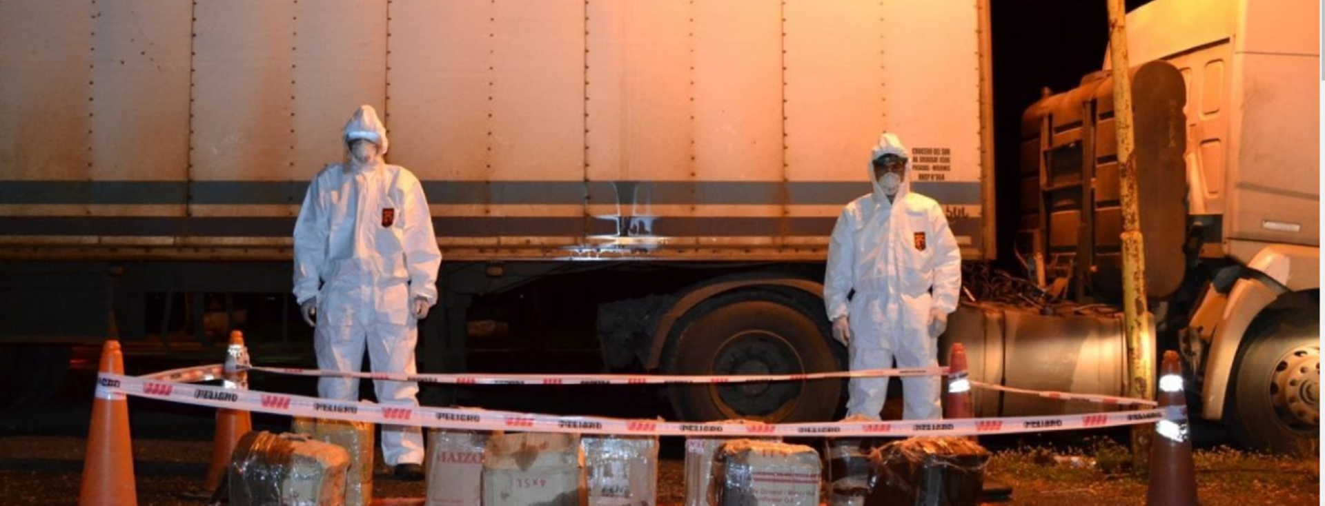 Gendarmería inspeccionó un transporte de encomiendas y hallaron 240 kilos de sustancias psicoactivas