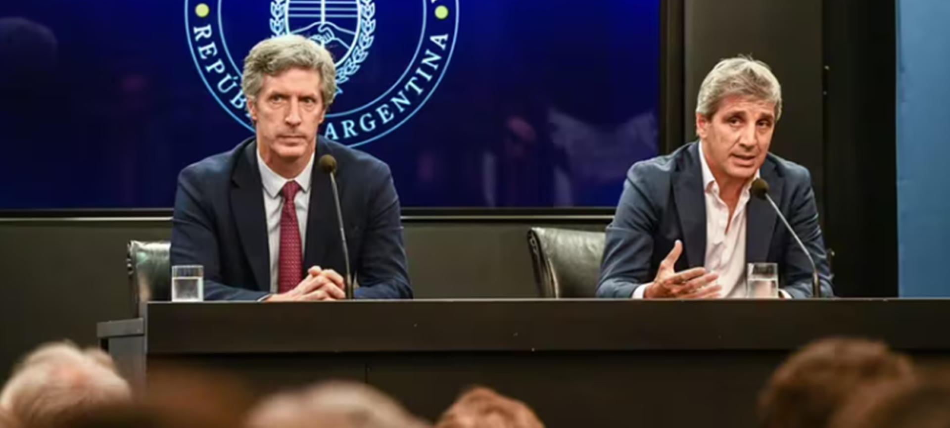 Caputo y Bausili darán hoy una conferencia de prensa para anunciar medidas económicas