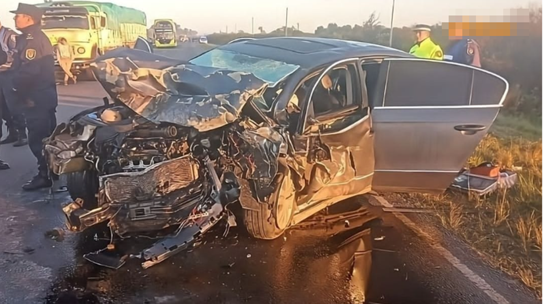 Accidente fatal en Entre Ríos: murieron cuatro personas tras el choque frontal entre dos autos