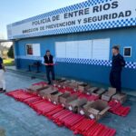 La Policía de Entre Ríos secuestró 500 kilos de explosivos