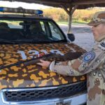 La Brigada de la policía rural interceptó a cazadores furtivos con armas de fuego