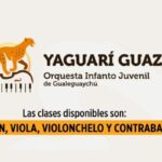 Gualeguaychú: Inscribite y se parte de la nueva orquesta infanto juvenil “Yaguarí Guazú”