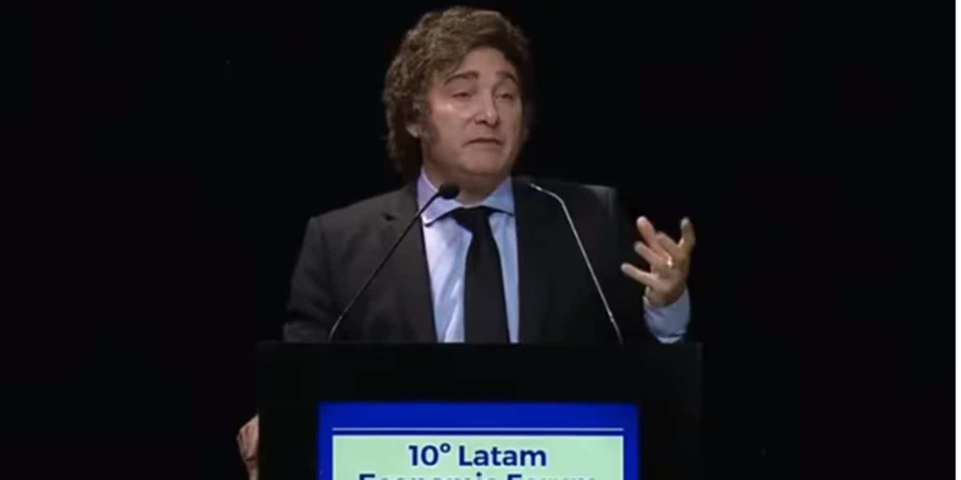 Javier Milei: “Estamos terminando con la corrupción, por eso la política está que arde”