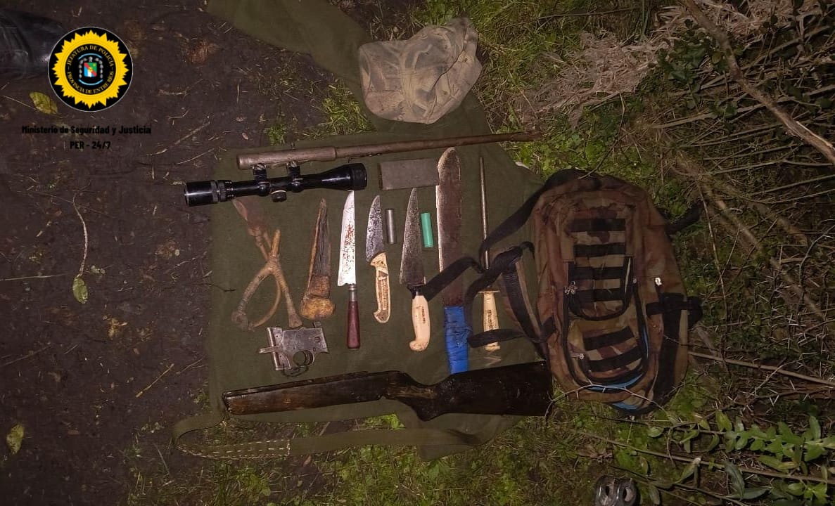 Gualeguaychú: detienen a un ciudadano por el delito de abigeato en flagrancia y tenencia ilegal de arma de fuego