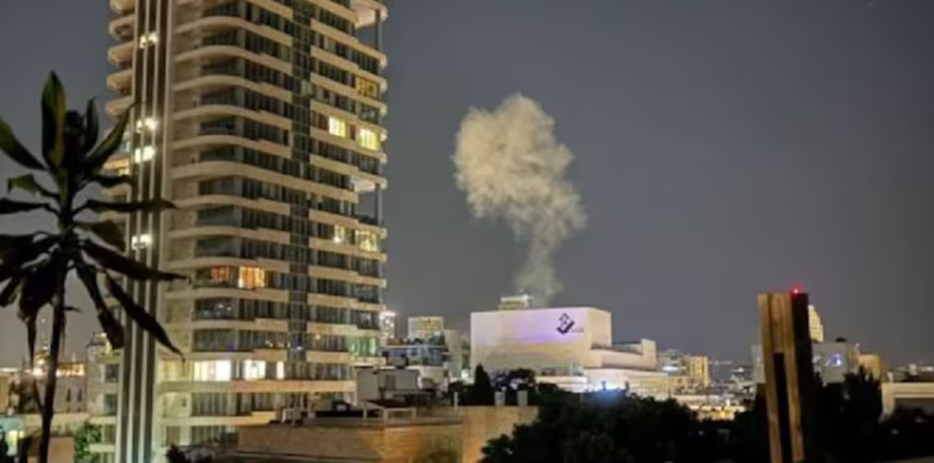 Israel informó una explosión en Tel Aviv: hay un muerto y siete heridos por un supuesto ataque con drones
