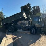 Las máquinas del Ejército comenzaron los trabajos de mantenimiento vial en la ciudad