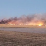 Tragedia en el aire: se estrelló un avión de la Fuerza Aérea y murió el piloto