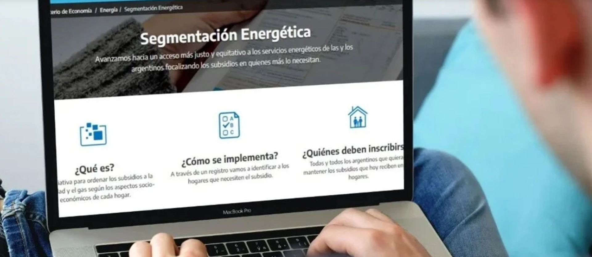 Cambios en el esquema de subsidios de electricidad: los usuarios deberán  realizar un trámite online