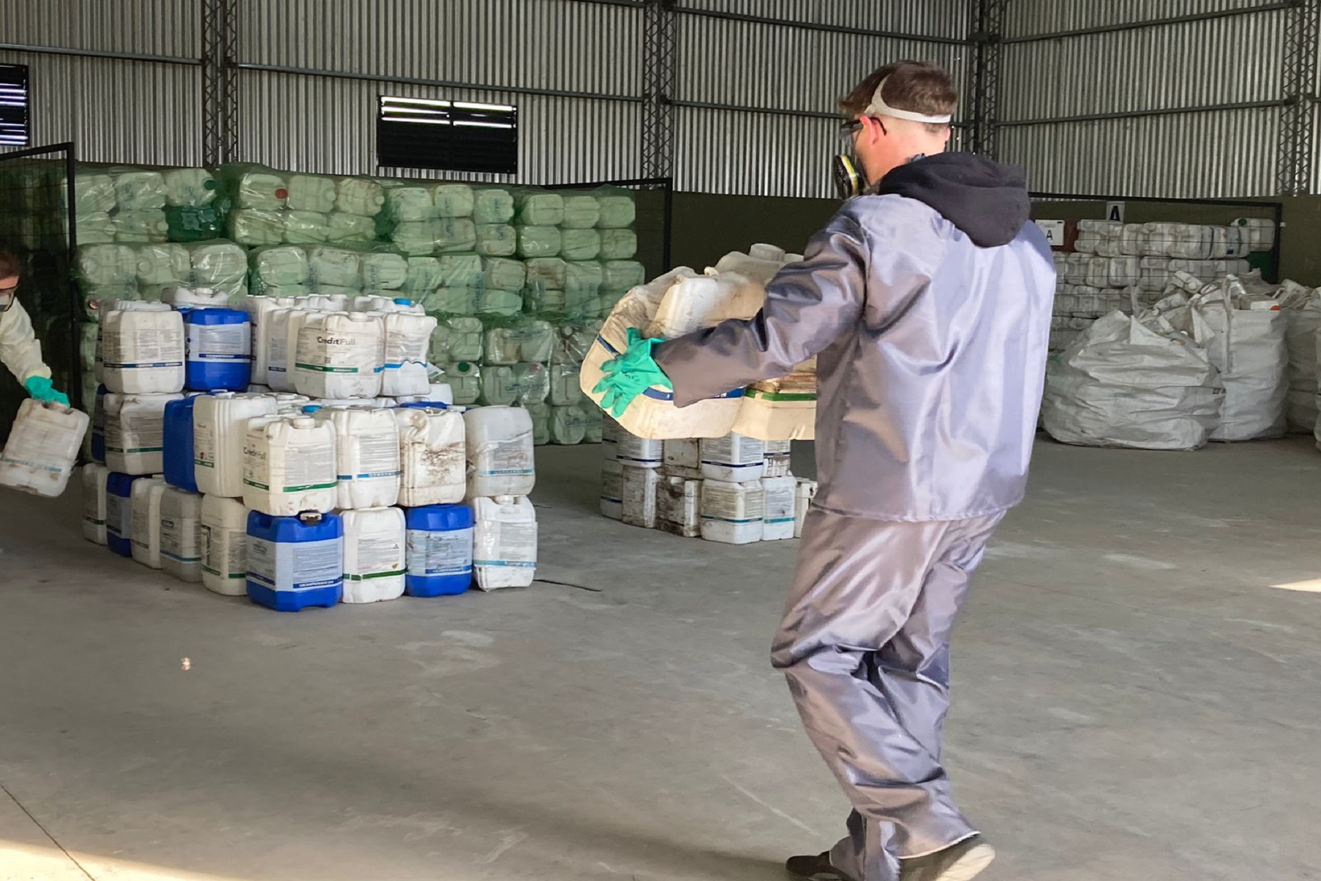 Se interceptó otro cargamento ilegal de envases vacíos de fitosanitarios en Entre Ríos