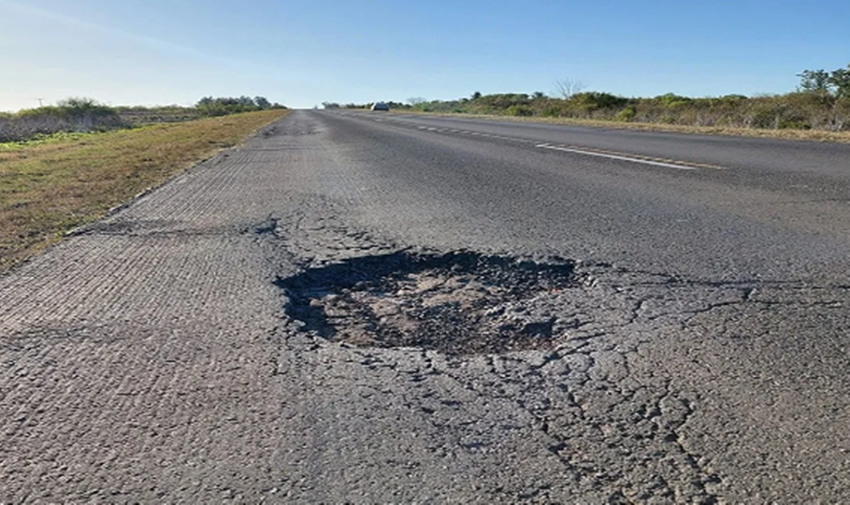El estado de la ruta provincial 20 en el foco del gobierno