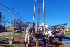 La Municipalidad realizó un relevamiento en los pozos de agua en la ciudad