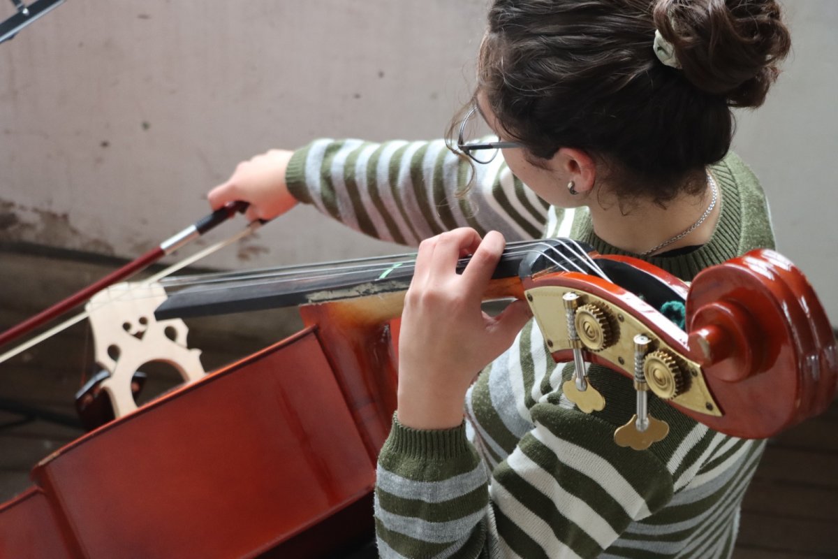 La Orquesta Infanto Juvenil “Yaguarí Guazú” recibió nuevos instrumentos