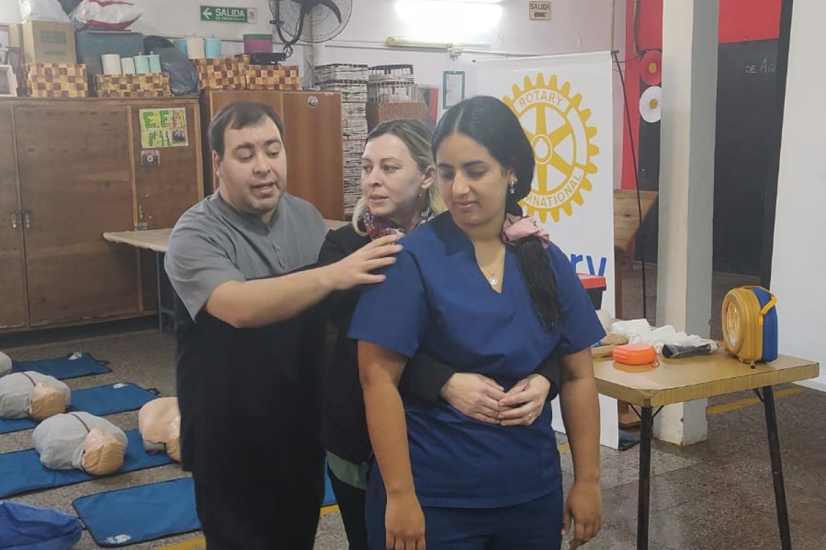 La Municipalidad realiza capacitaciones en primeros auxilios y RCP