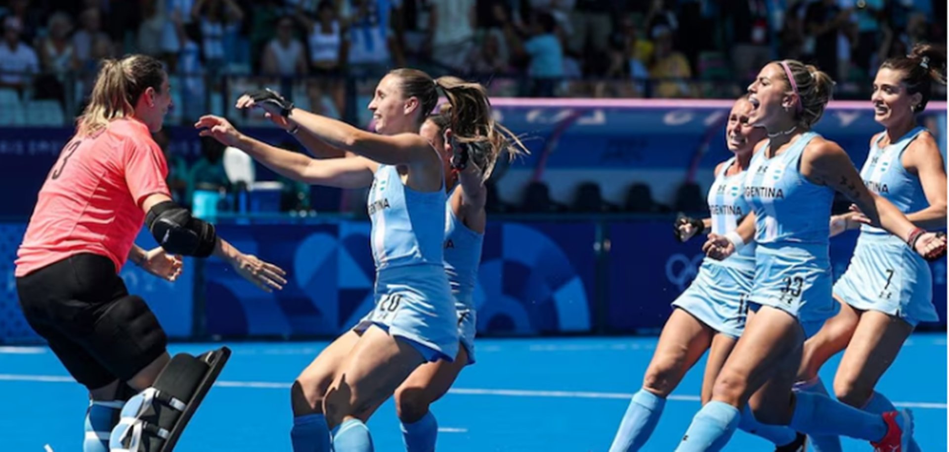 Las Leonas le ganaron a Alemania y son semifinalistas de los Juegos Olímpicos de París 2024
