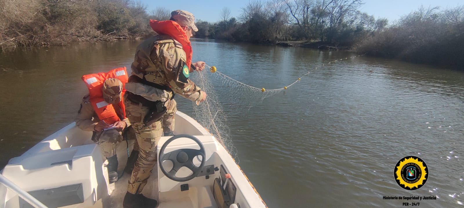 Operativos náuticos en el río Gualeguaychú, y en los Arroyos el Cura y Gualeyán
