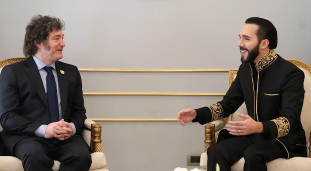 Nayib Bukele visitará la Argentina para reunirse con Javier Milei y profundizar los acuerdos de seguridad