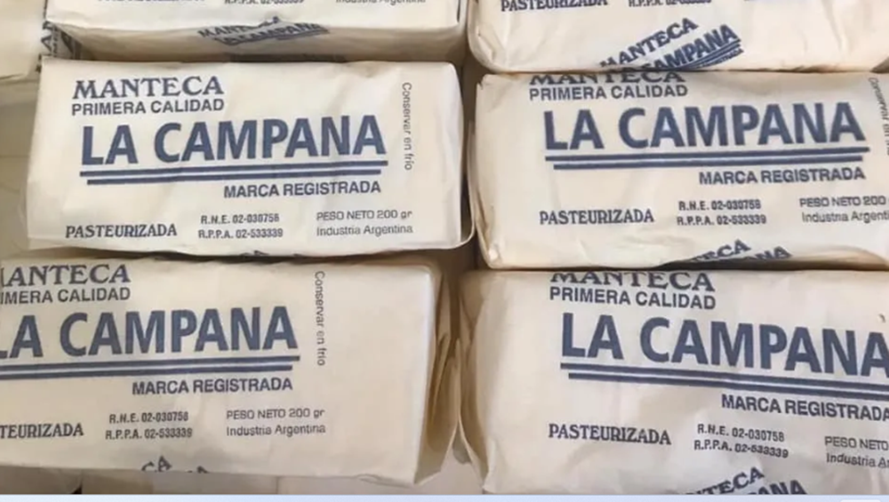 La ANMAT prohibió una manteca