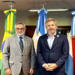 Frigerio trabaja en intensificar las relaciones comerciales con Brasil