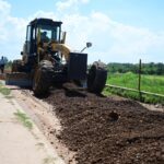 Mantenimiento de calles en el barrio Curita Gaucho
