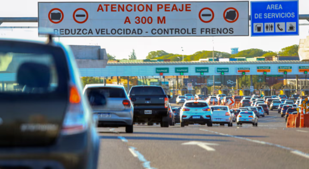 Desde el sábado aumentan hasta 11% los peajes en rutas nacionales y accesos a Ciudad de Buenos Aires