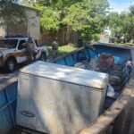 Último día del año, y se quedaron sin el asado con cuero: dos cuatreros detenidos por delito de abigeato en flagrancia, secuestran una canoa con frezzer y un animal vacuno faenado y despostado