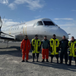 Por primera vez, un avión SAAB 340 traslada científicos a la Antártida