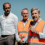 En ruta 20, Frigerio dio inicio formal al plan de recuperación vial entrerriano