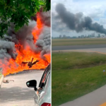 Un avión privado se estrelló en el aeropuerto de San Fernando: murieron el piloto y el copiloto