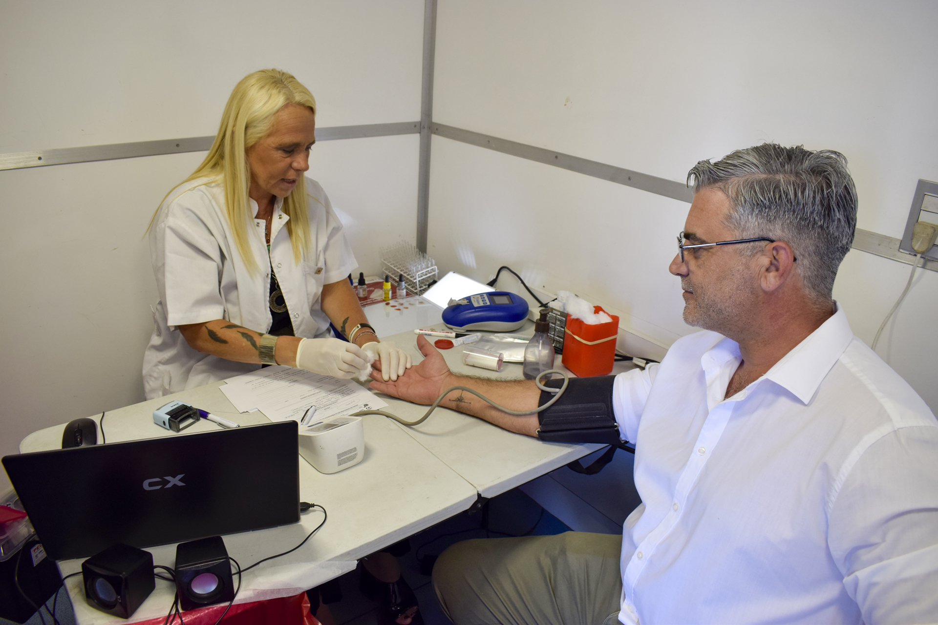 Entre Ríos se sumó a las actividades de Latinoamérica Unida Dona Sangre 2024
