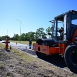 Acceso Sur: inician trabajos de bacheo