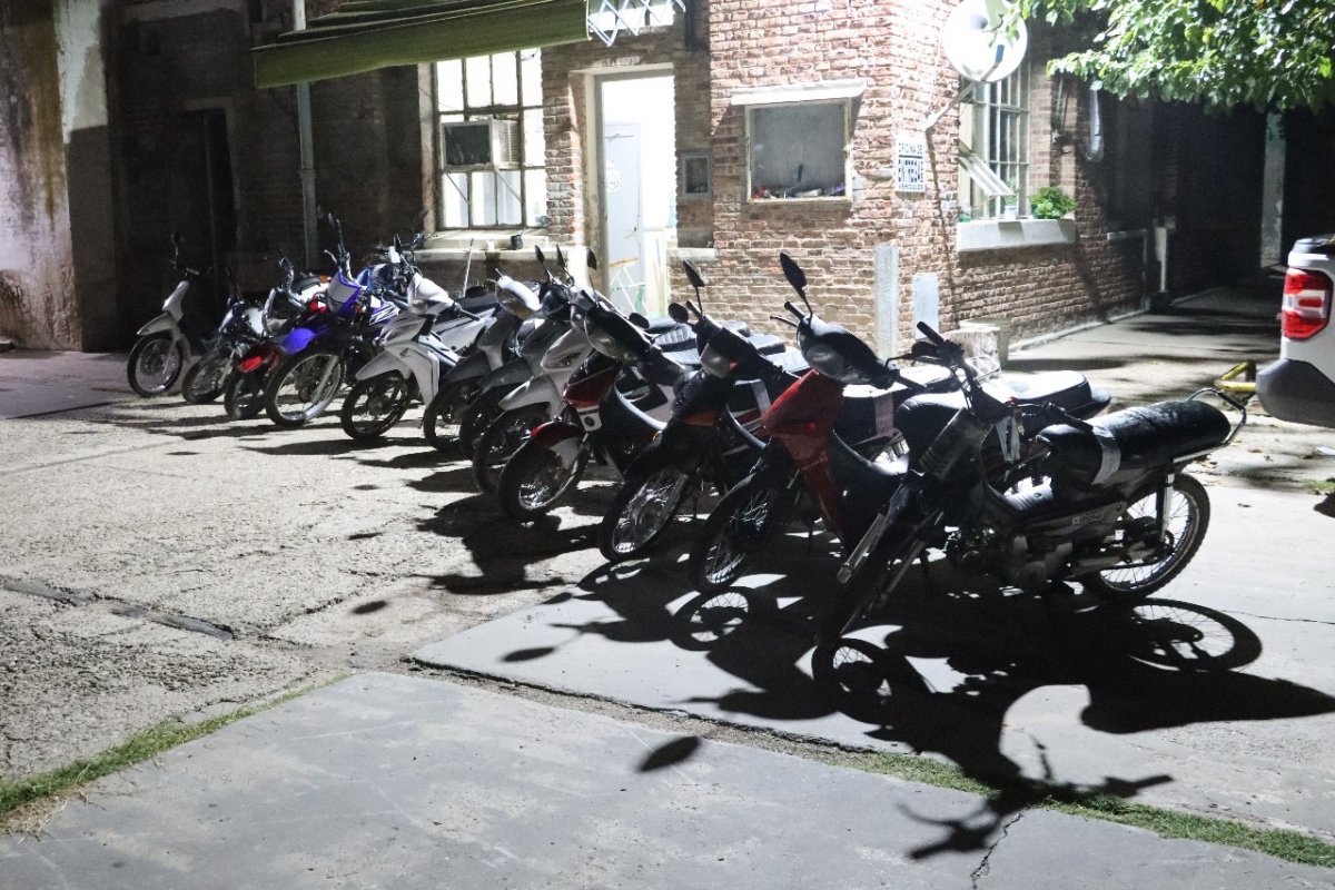 Operativo de seguridad: retuvieron 12 motocicletas por conducción temeraria en Gualeguaychú