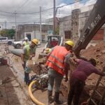Obra Lavalle: corte del servicio de agua por conexión del caño que beneficiará a 20 mil vecinos