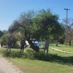 Realizaron tareas de mantenimiento en el Parque Unzué
