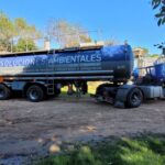 Se retiraron los primeros 25.000 litros de fueloil del predio del exfrigorífico