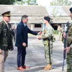 Mauricio Davico participó del acto en homenaje al Ejército Argentino
