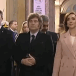 Así fue el reencuentro entre Javier Milei y Victoria Villarruel en los festejos por el 25 de mayo: no se saludaron y se sentaron alejados