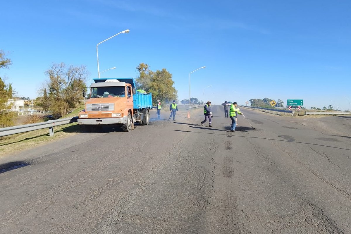 Avanzan las obras viales en Gualeguaychú para mejorar accesos y circulación urbana